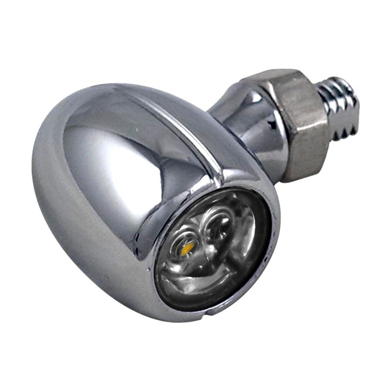 Blinkers baklykta MCS Q 3 1 krom universal