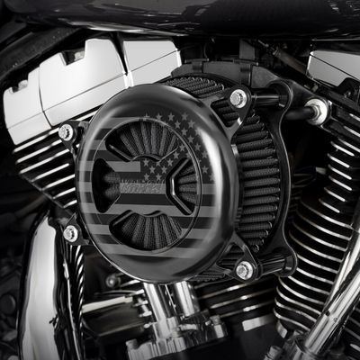 Luftfilter Vance & Hines VO2 America svart Softail 25-26/Touring 24-26