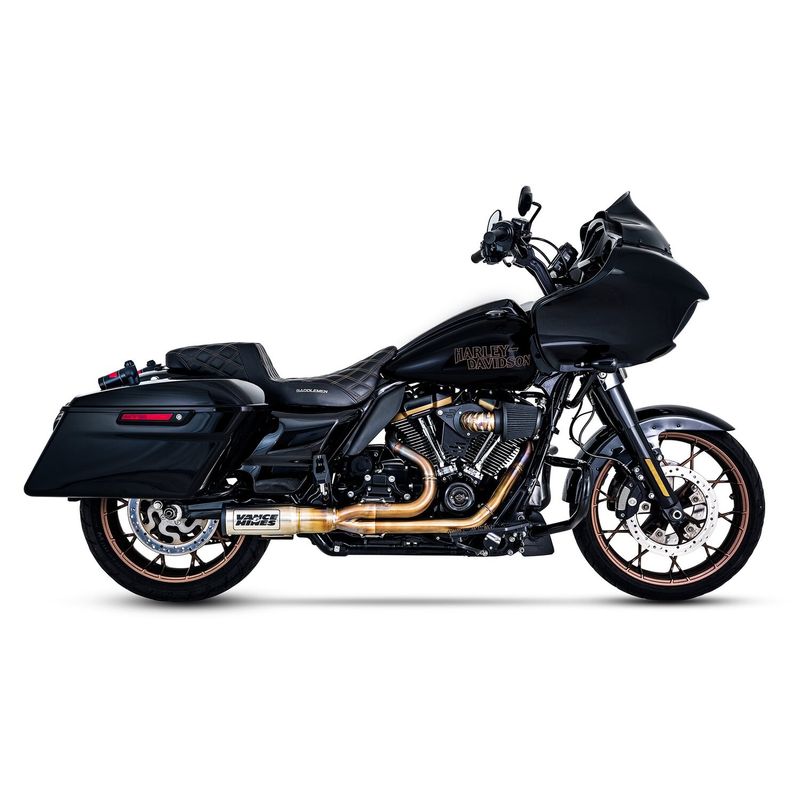 Luftfilter Vance & Hines VO2 mattsvart Softail 25-26