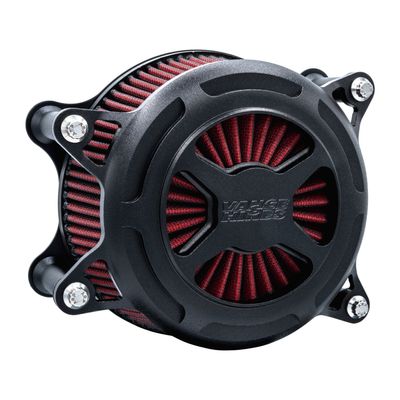 Luftfilter Vance & Hines VO2 struktursvart Softail 25-26