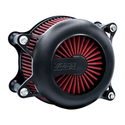 Luftfilter Vance & Hines VO2 Rogue svart rynklack Softail 25-26/Touring 24-26