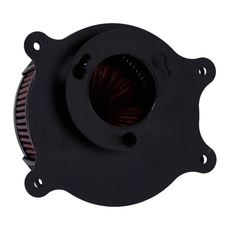 Luftfilter Vance & Hines VO2 Radiant V mattsvart Softail 25-26/Touring 24-26