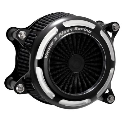 Luftfilter Vance & Hines VO2 Onyx CC mattsvart Softail 18-24