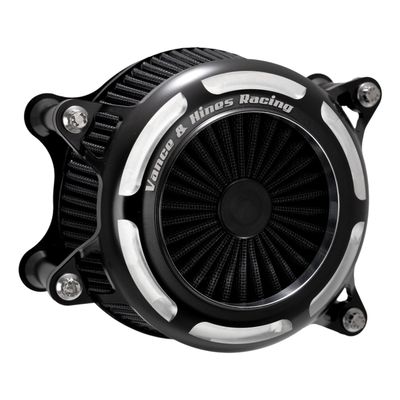 Luftfilter Vance & Hines VO2 Onyx CC svart Softail 25-26