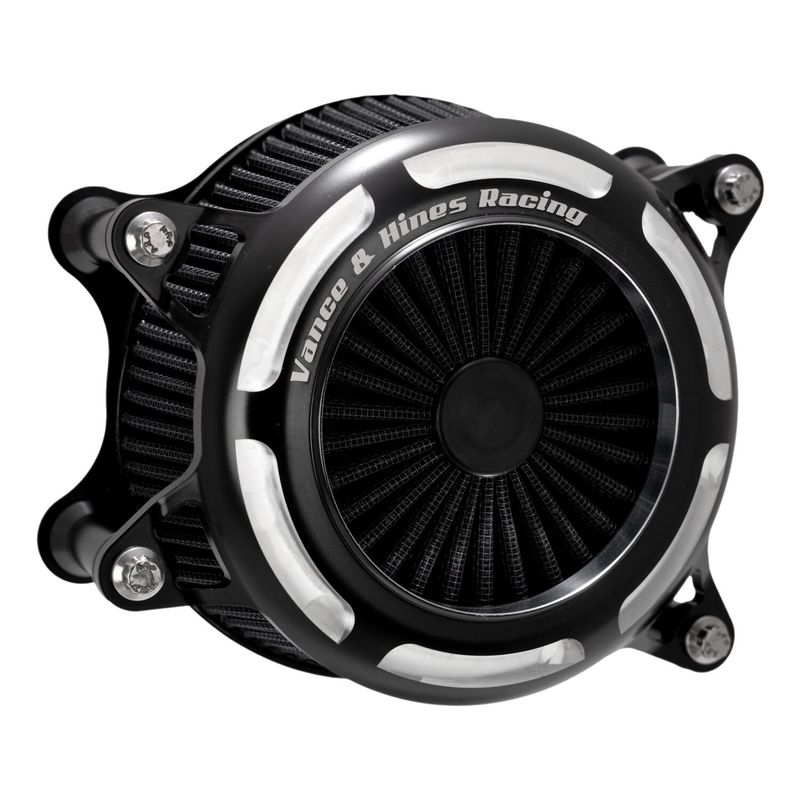 Luftfilter Vance & Hines VO2 Onyx CC svart Softail 25-26