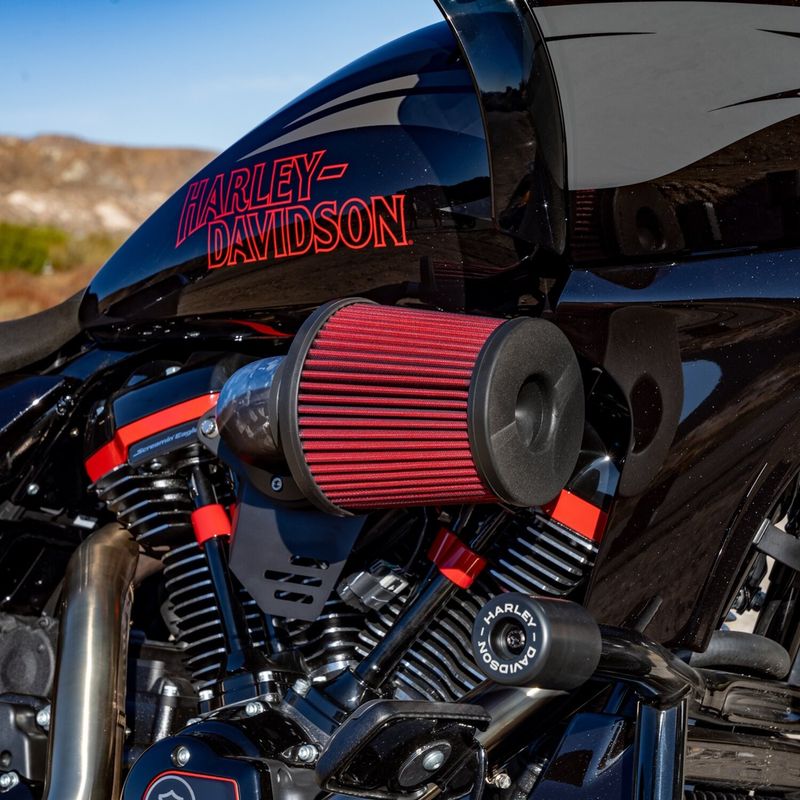 Luftfilter Vance & Hines VO2 Falcon XL forged carbon Softail 25-26/Touring 24-26