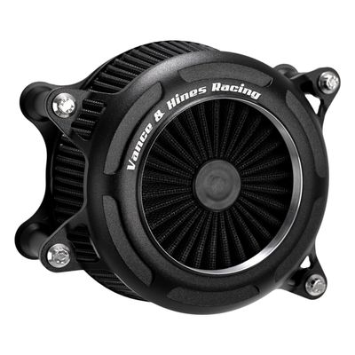 Luftfilter Vance & Hines VO2 Onyx mattsvart Softail 18-24