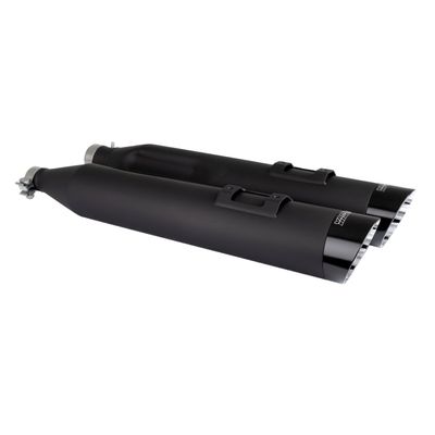 Slip-on ljuddämpare Vance & Hines Razorback 450 FLT/Touring 17-26 mattsvart