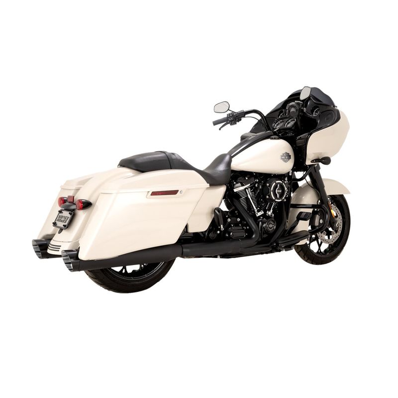 Slip-on ljuddämpare Vance & Hines Razorback 450 FLT/Touring 17-26 mattsvart