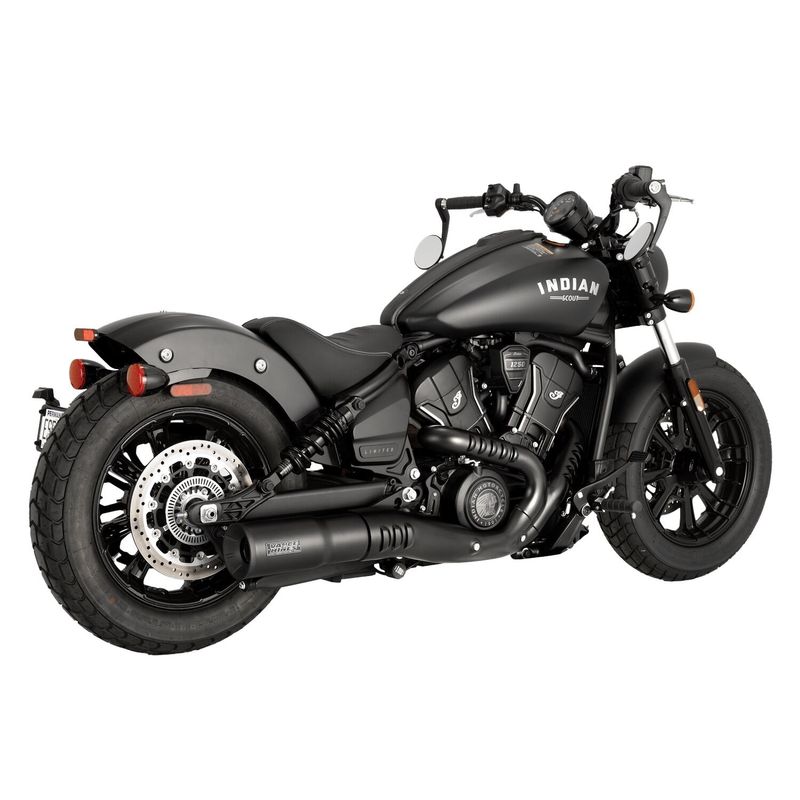 Ljuddämpare Vance & Hines 2 1 Hi-Output Indian Scout 25 svart