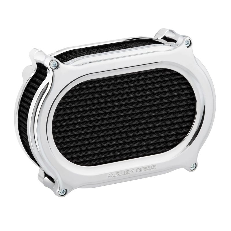 Luftfiltersats Arlen Ness 600-207 2 Oval krom