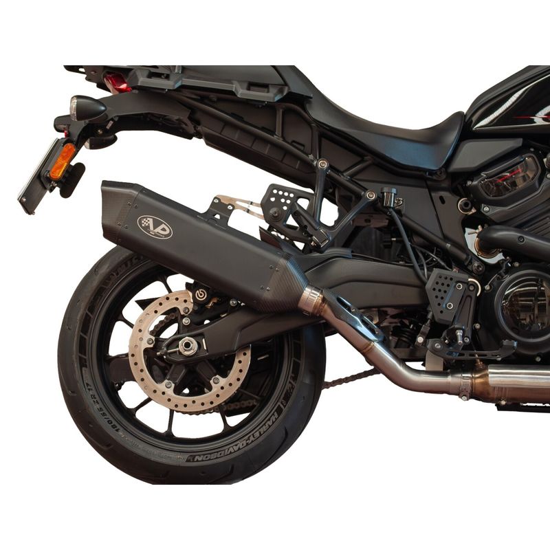Slip-on ljuddämpare V Performance Tourance svart RA1250ST Pan America ST 25-26
