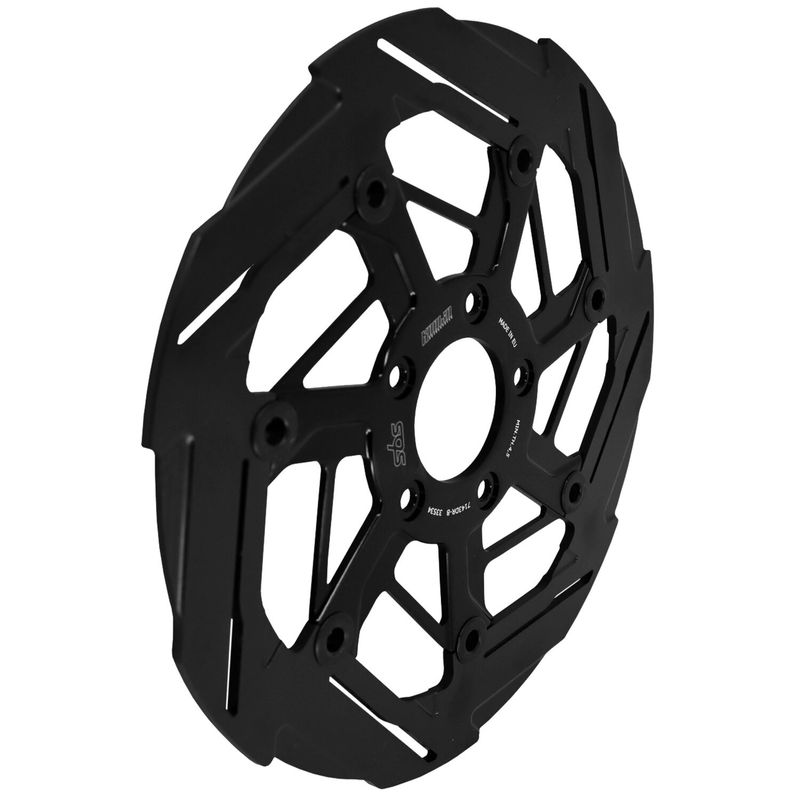 Bromsskiva fram Kodlin SBS 7 spoke höger svart Softail 15-26