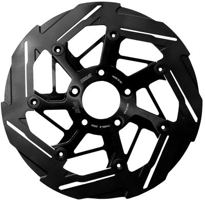 Bromsskiva fram Kodlin SBS 7 spoke vänster svart Softail 15-26