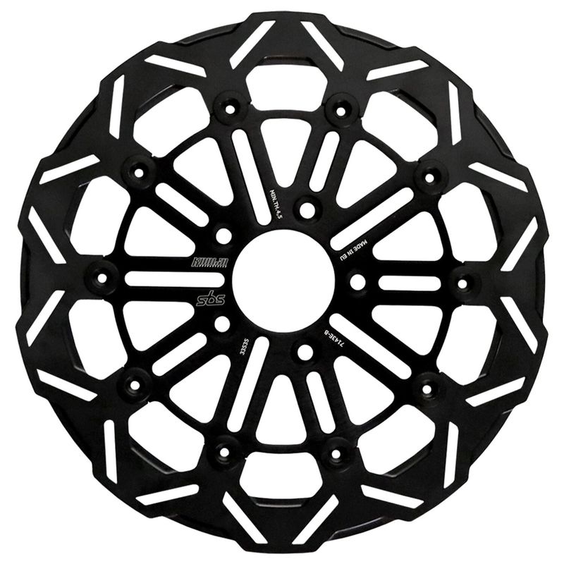 Bromsskiva fram Kodlin SBS 10 spoke svart Softail 15-26