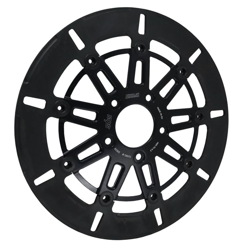 Bromsskiva fram Kodlin SBS 9 spoke svart Softail 15-26