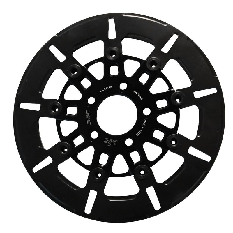 Bromsskiva bak Kodlin SBS 9 spoke svart Softail 00-26