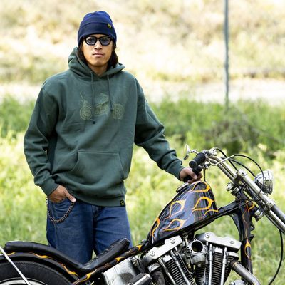 Mössa Biltwell Goods marinblå