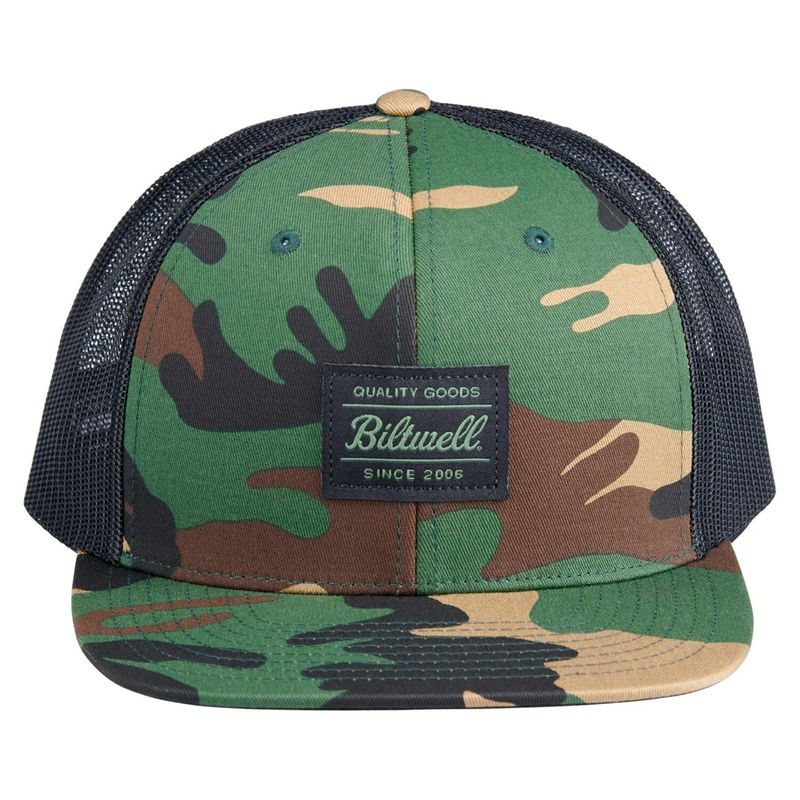 Keps Biltwell Woodland kamouflage