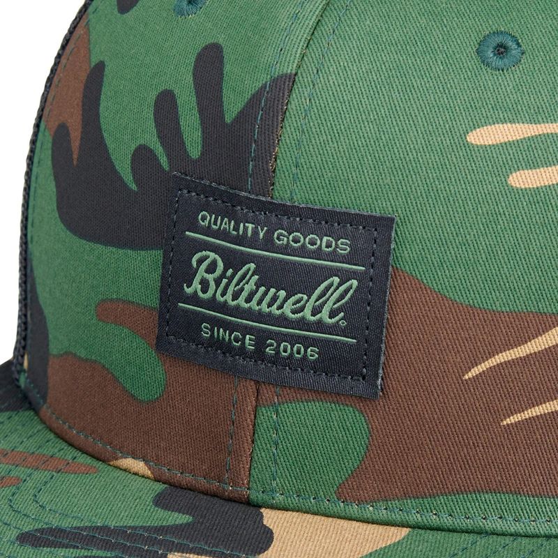 Keps Biltwell Woodland kamouflage