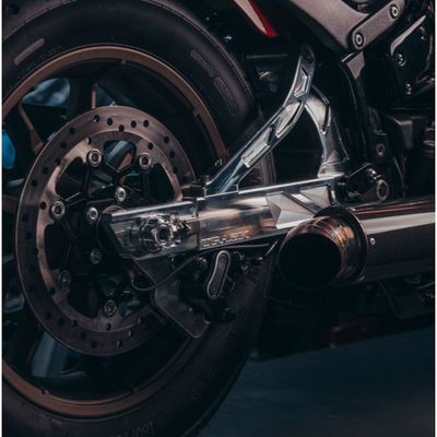 Svinggaffel Trask Performance billet aluminium Softail 'narrow tire models'