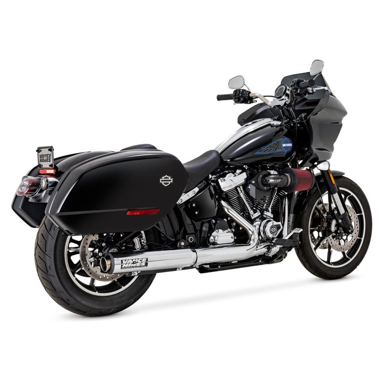 Slip-on ljuddämpare Vance & Hines Supersport krom Softail with 2-1 headers 25-26