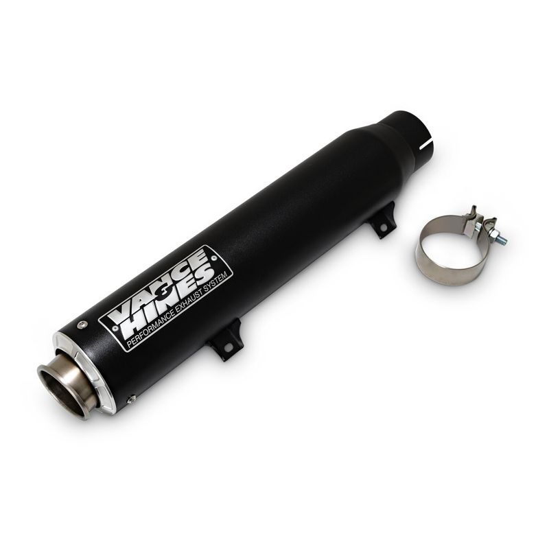 Slip-on ljuddämpare Vance & Hines Supersport struktursvart Softail with 2-1 headers 25-26