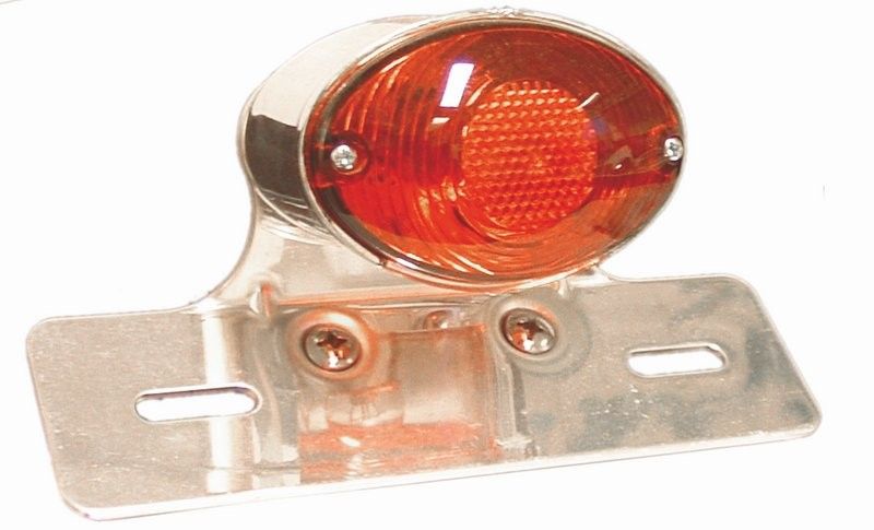 Baklykta MCS krom aluminium