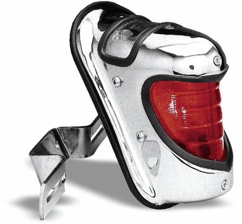 Baklykta MCS Beehive H-D & custom applications 39-46 krom