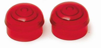 Rött glas custom Bullet light 70-0075 & 70-0134