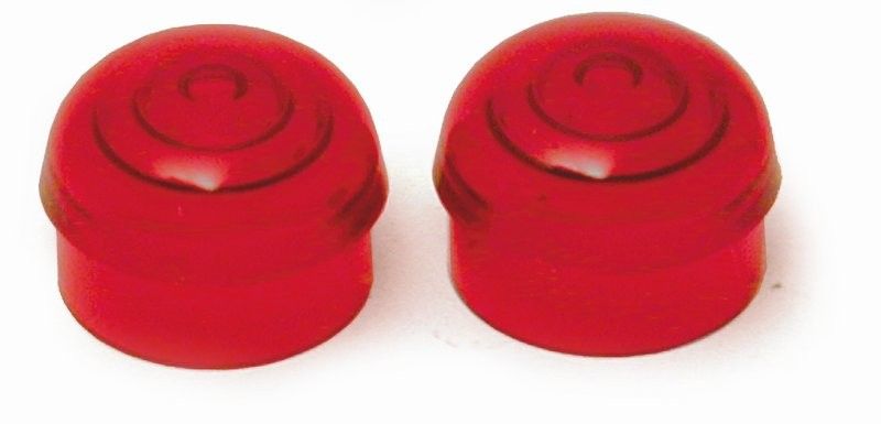 Rött glas custom Bullet light 70-0075 & 70-0134