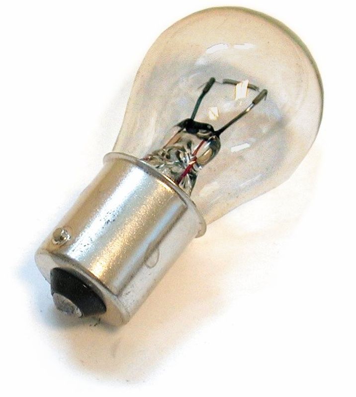 Glödlampa 12V 21W enkelpolig till orig. blinkers. BA15S