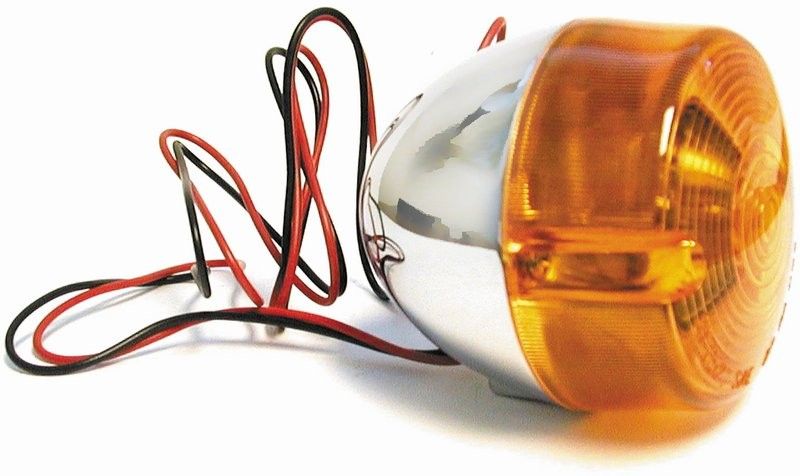 Blinkers fram Chris Products dubbel krom most 86-95 XL Sportster