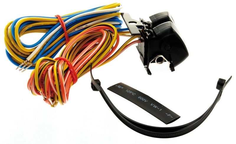 Styrströmbrytare Drag Specialties Dimmer/horn 60 H-D 96-13 svart