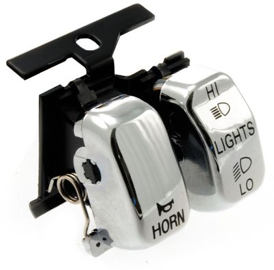 Styrströmbrytare Drag Specialties Dimmer/horn 60 H-D 96-13 krom
