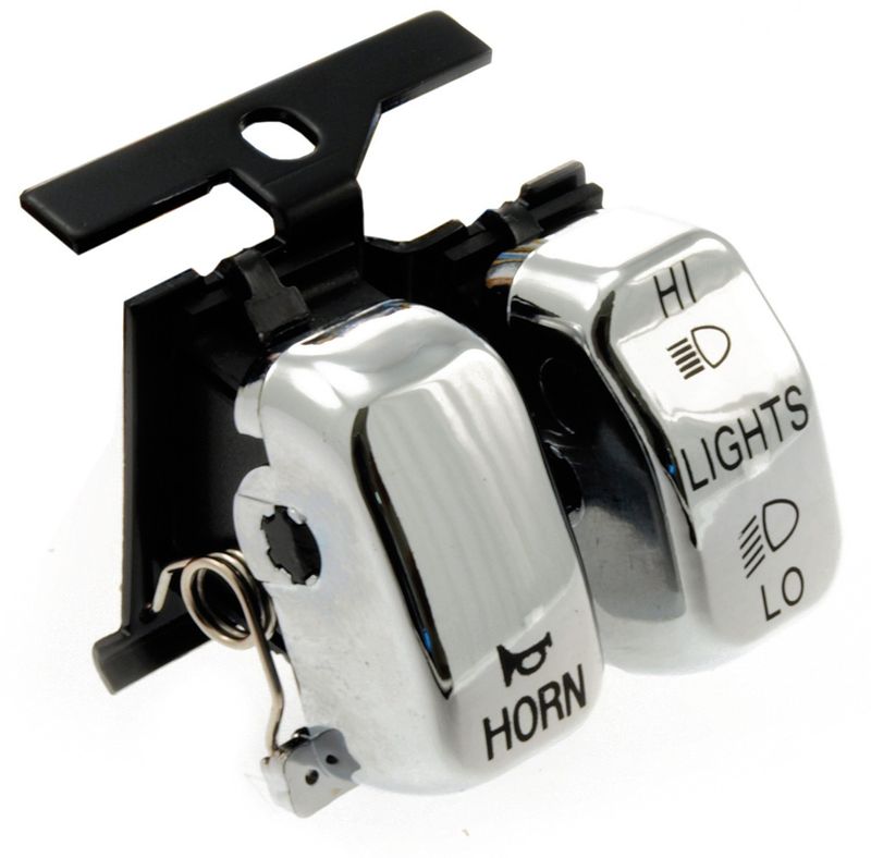 Styrströmbrytare Drag Specialties Dimmer/horn 60 H-D 96-13 krom