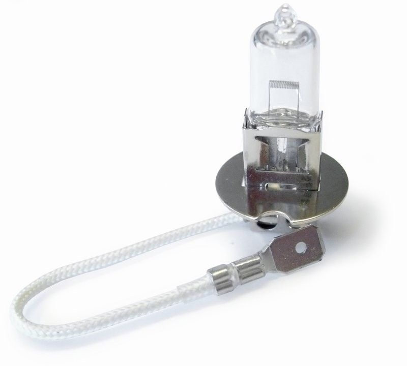 Glödlampa strålkastare Drag Specialties H3 55W klar