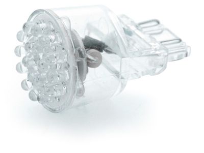 Glödlampa LED, vit 12V dubbelpolig, wedge, H-D 03-upp