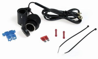 Universal 2-polig Uttag (cig typ stor) chassi/styrmontering m kabel