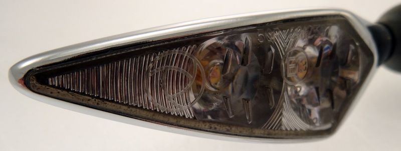Blinkers Kellermann Micro Rhomus DF krom bak-/bromsljus E-märkt höger