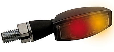 Blinkers baklykta MCS Blaze LED svart rökfärgad universal