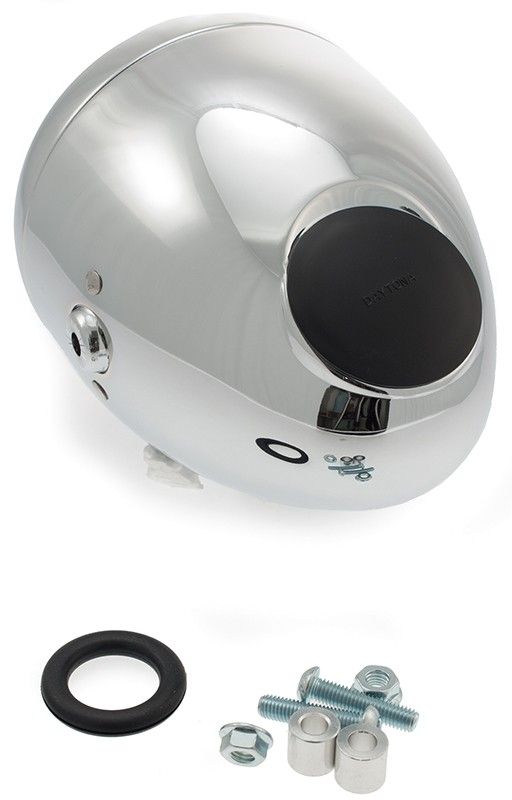 Strålkastare Daytona 5-3/4" krom