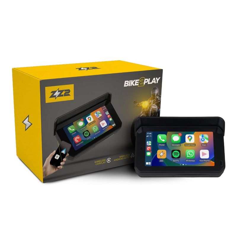 Pekskärm Bike2Play standard CarPlay och Android Auto
