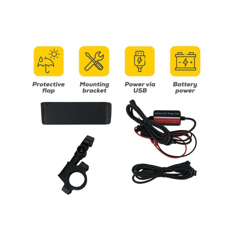 Pekskärm Bike2Play standard CarPlay och Android Auto