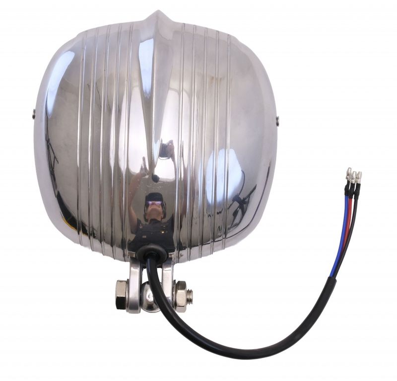 Electroline Light 4-1/2 Polished Amber