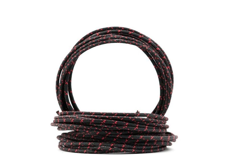 Kabel Prism Supply tygomspunnen 16 gauge / svart/röd