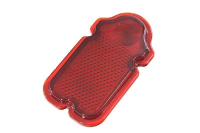 Rött glas, Tombstone-baklampa FL 47-54 (Glas, ej plast)
