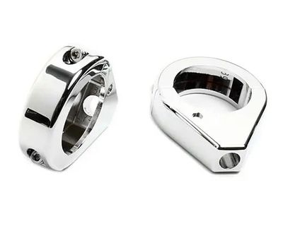Turn Signal Clamp Set 39 mm Fork for 10 mm Shaft