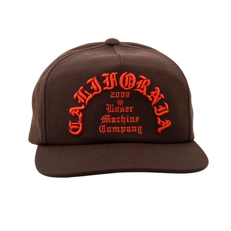 Keps Loser Machine Company Fanatic Snapback brun