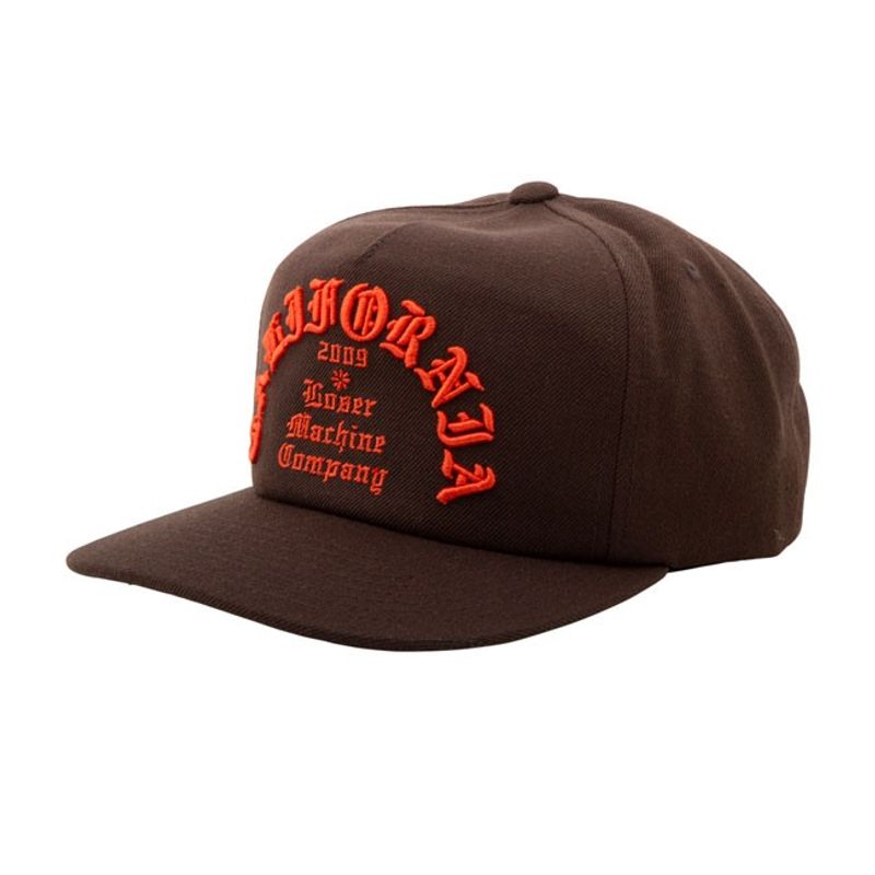 Keps Loser Machine Company Fanatic Snapback brun